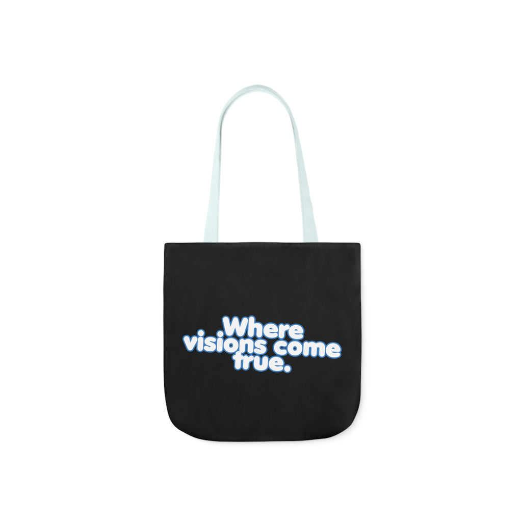 Canvas Tote Bag, 5-Color Straps