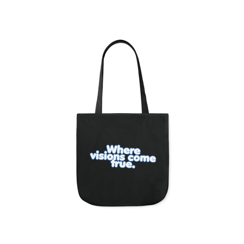 Canvas Tote Bag, 5-Color Straps