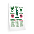 Wall Decal — Retro Tour Poster Style "Now Enlisting" Graphic