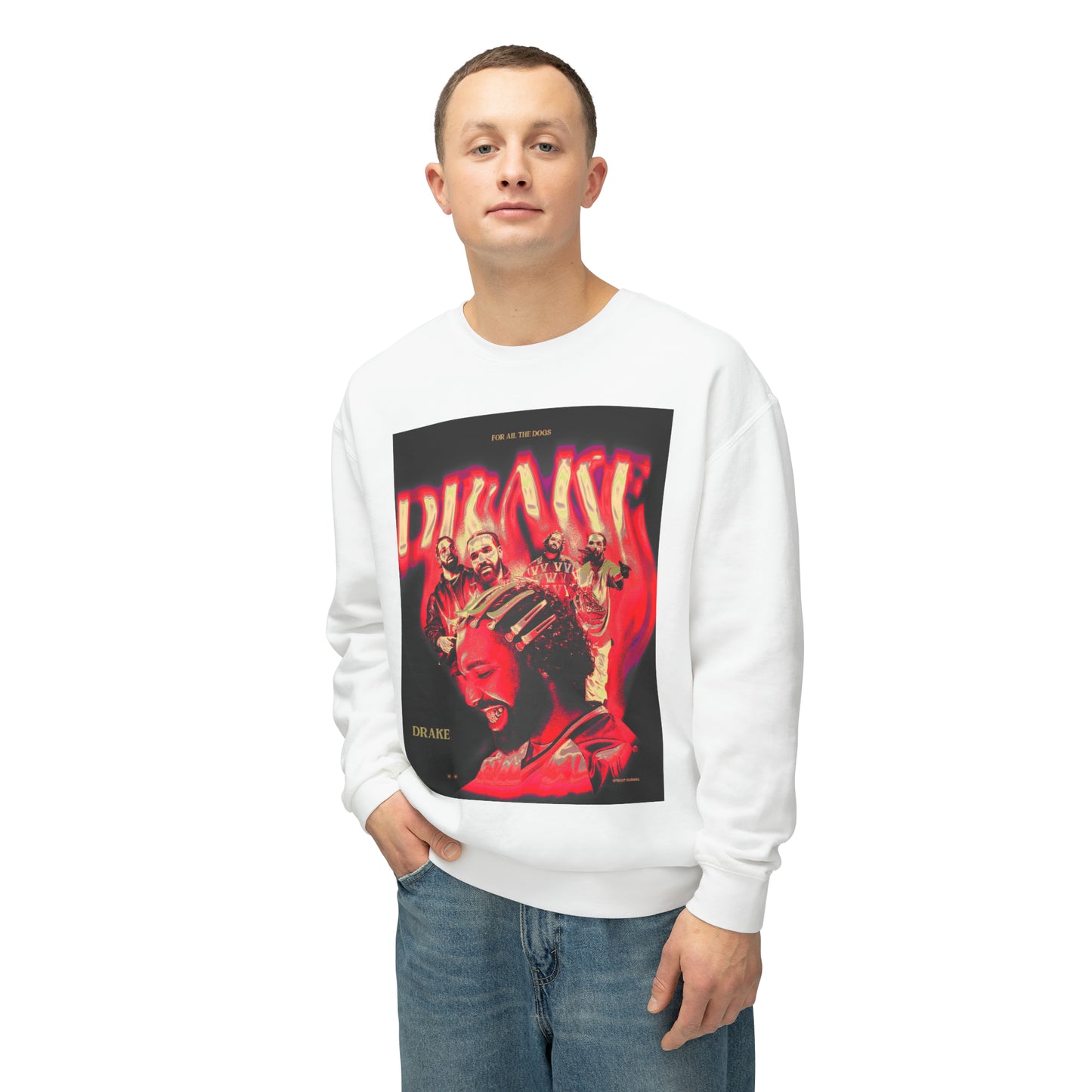 Unisex Lightweight Crewneck Sweatshirt