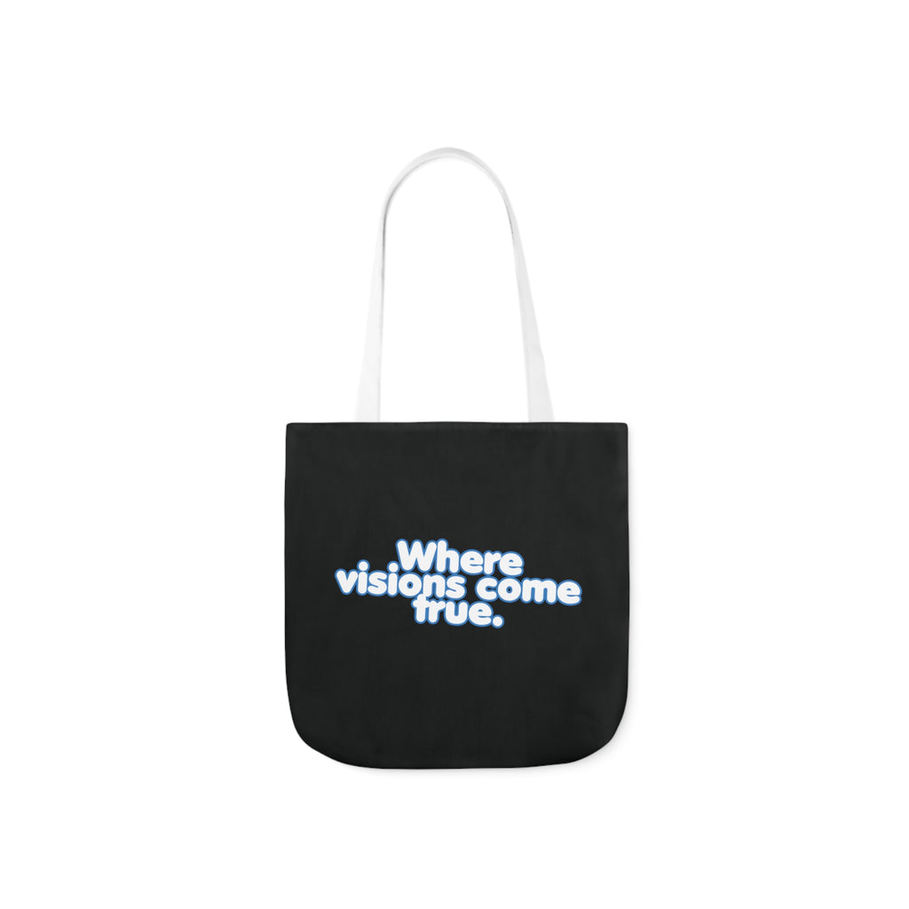 Canvas Tote Bag, 5-Color Straps