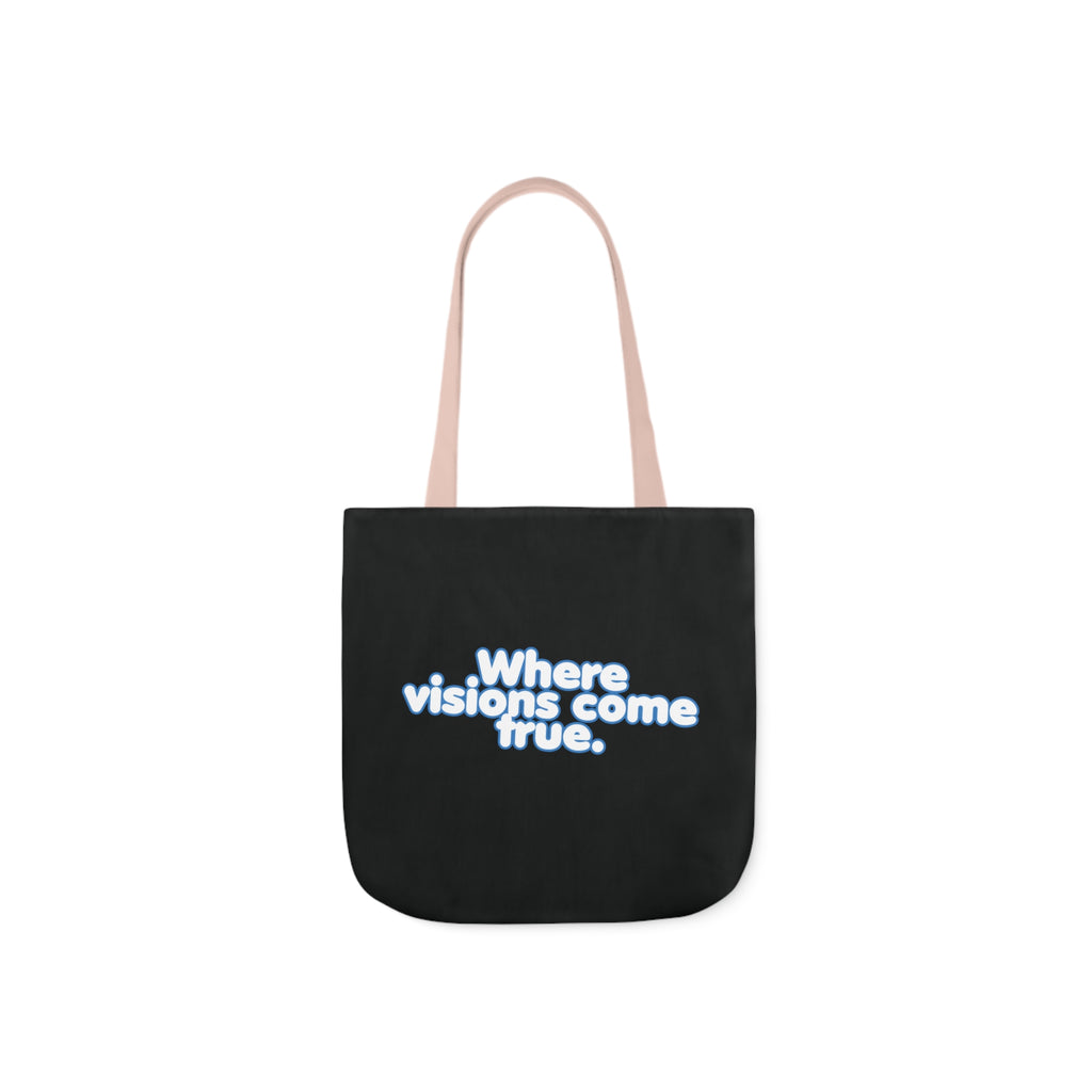 Canvas Tote Bag, 5-Color Straps