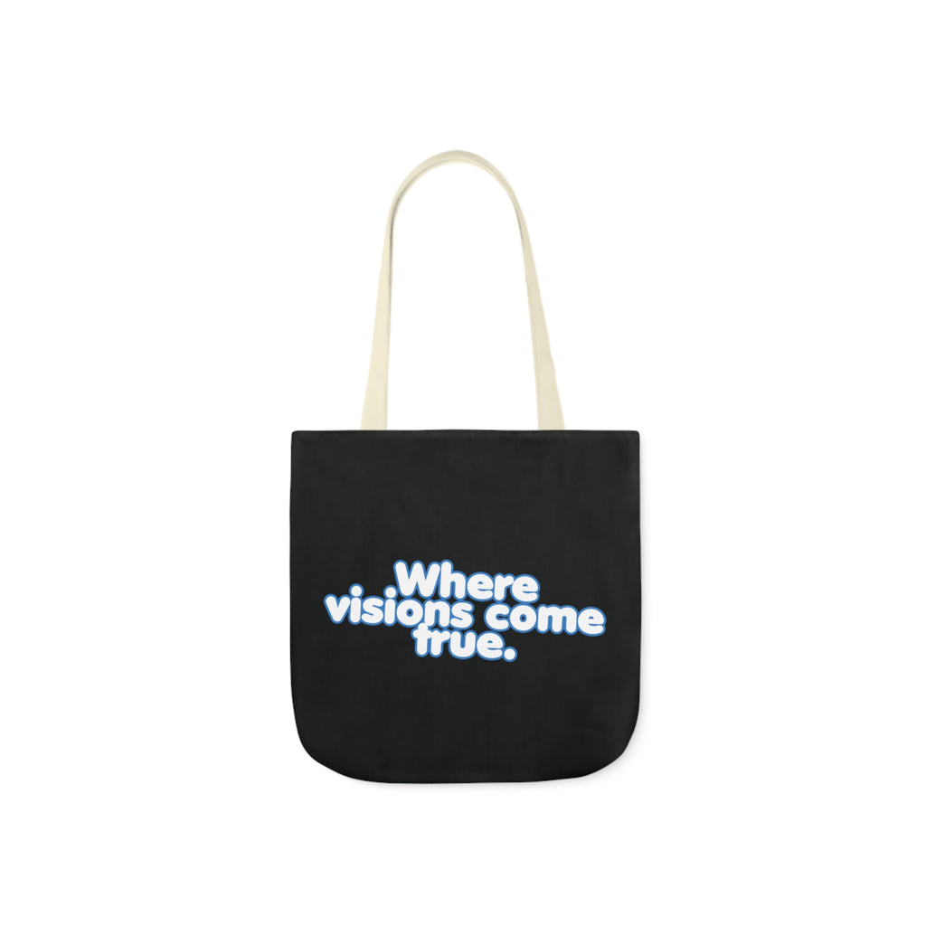 Canvas Tote Bag, 5-Color Straps