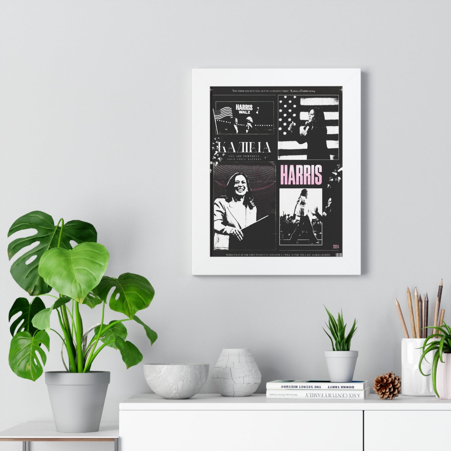 Framed Vertical Poster