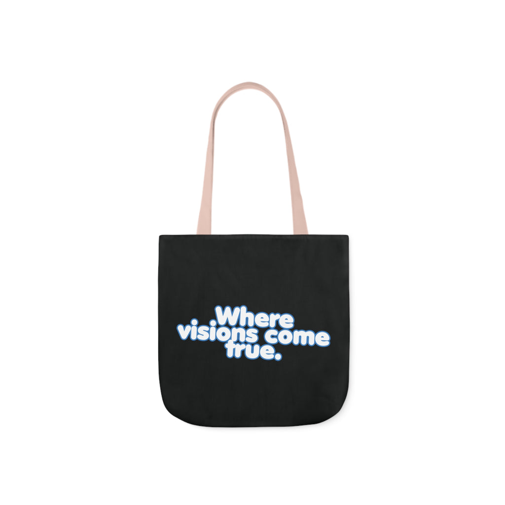 Canvas Tote Bag, 5-Color Straps