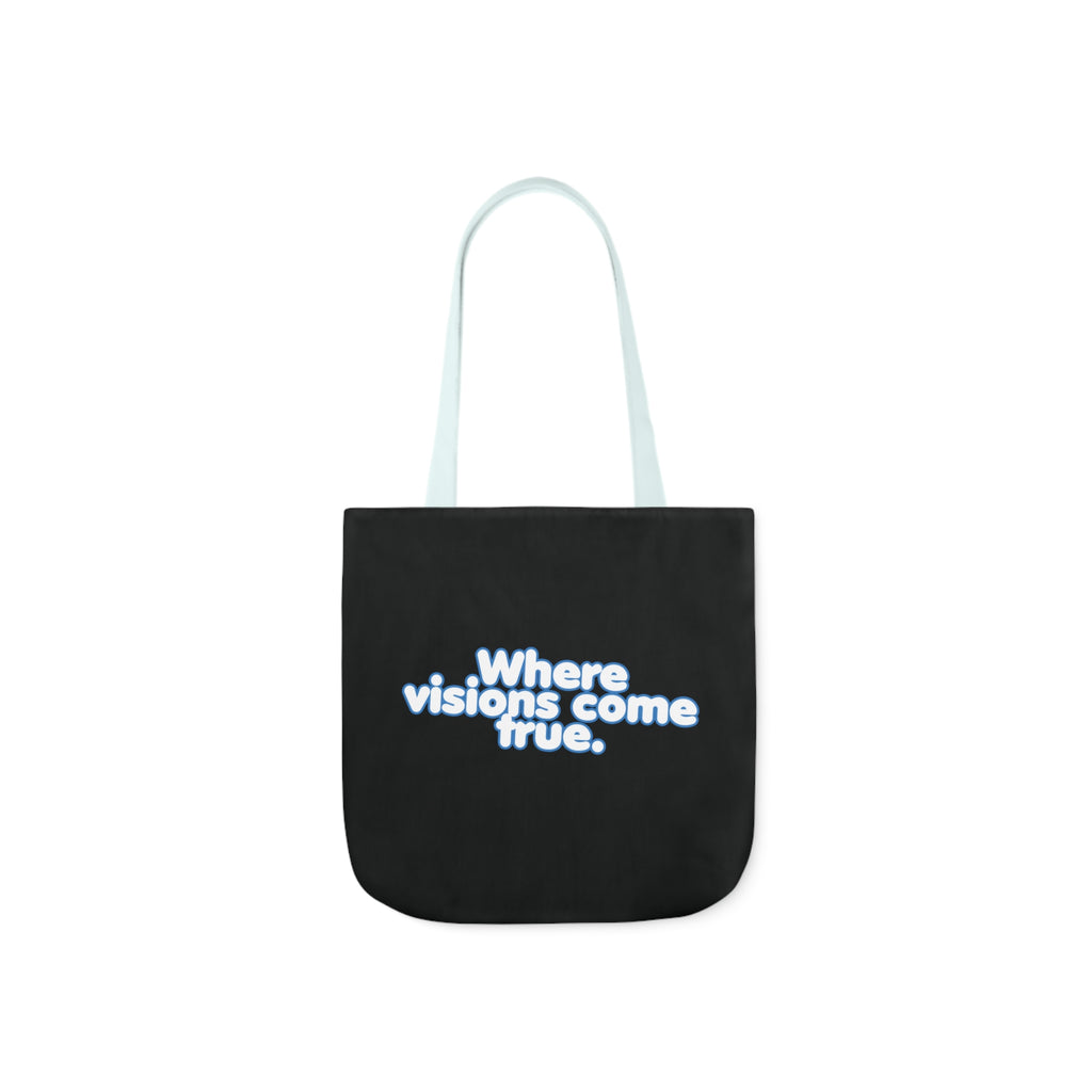 Canvas Tote Bag, 5-Color Straps