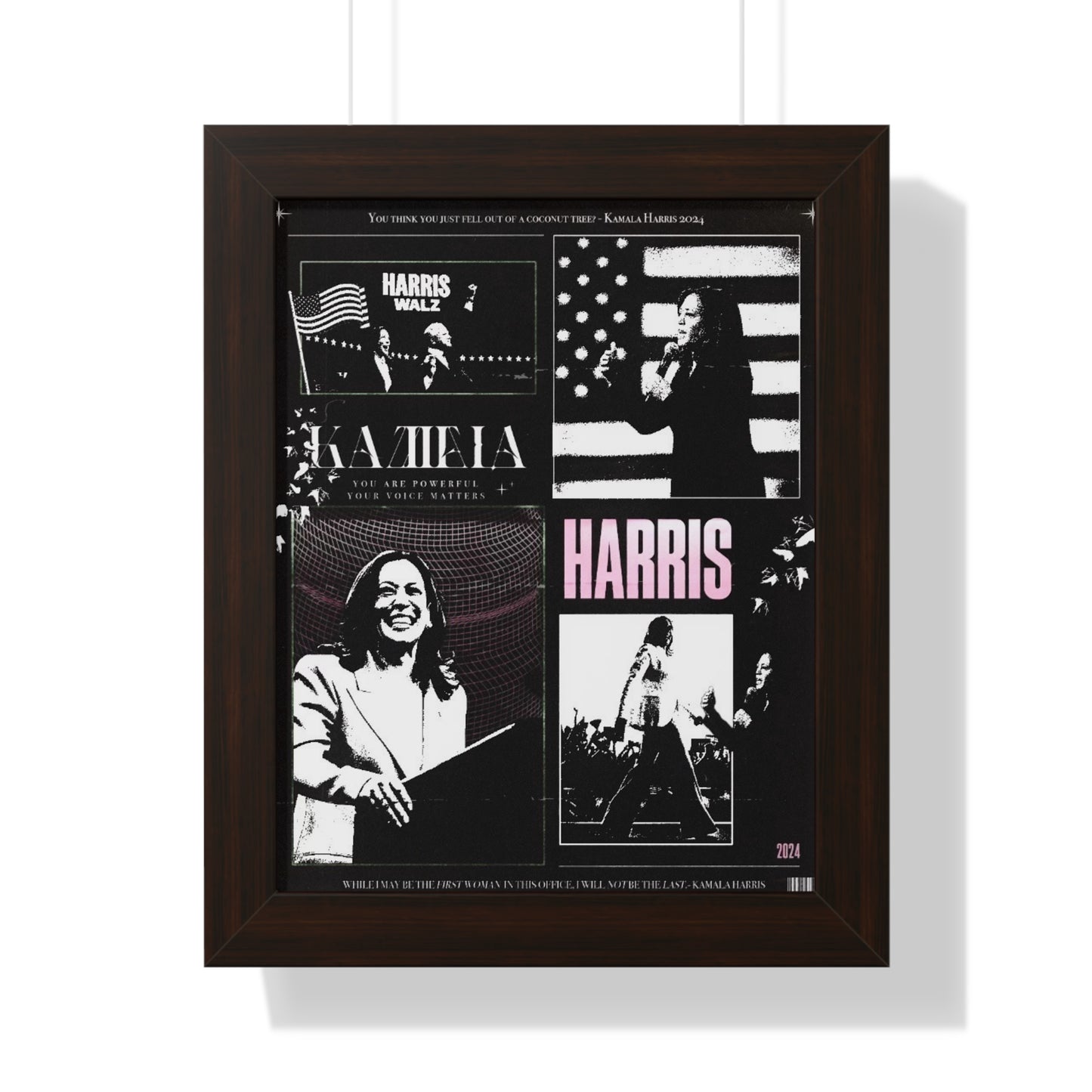 Framed Vertical Poster