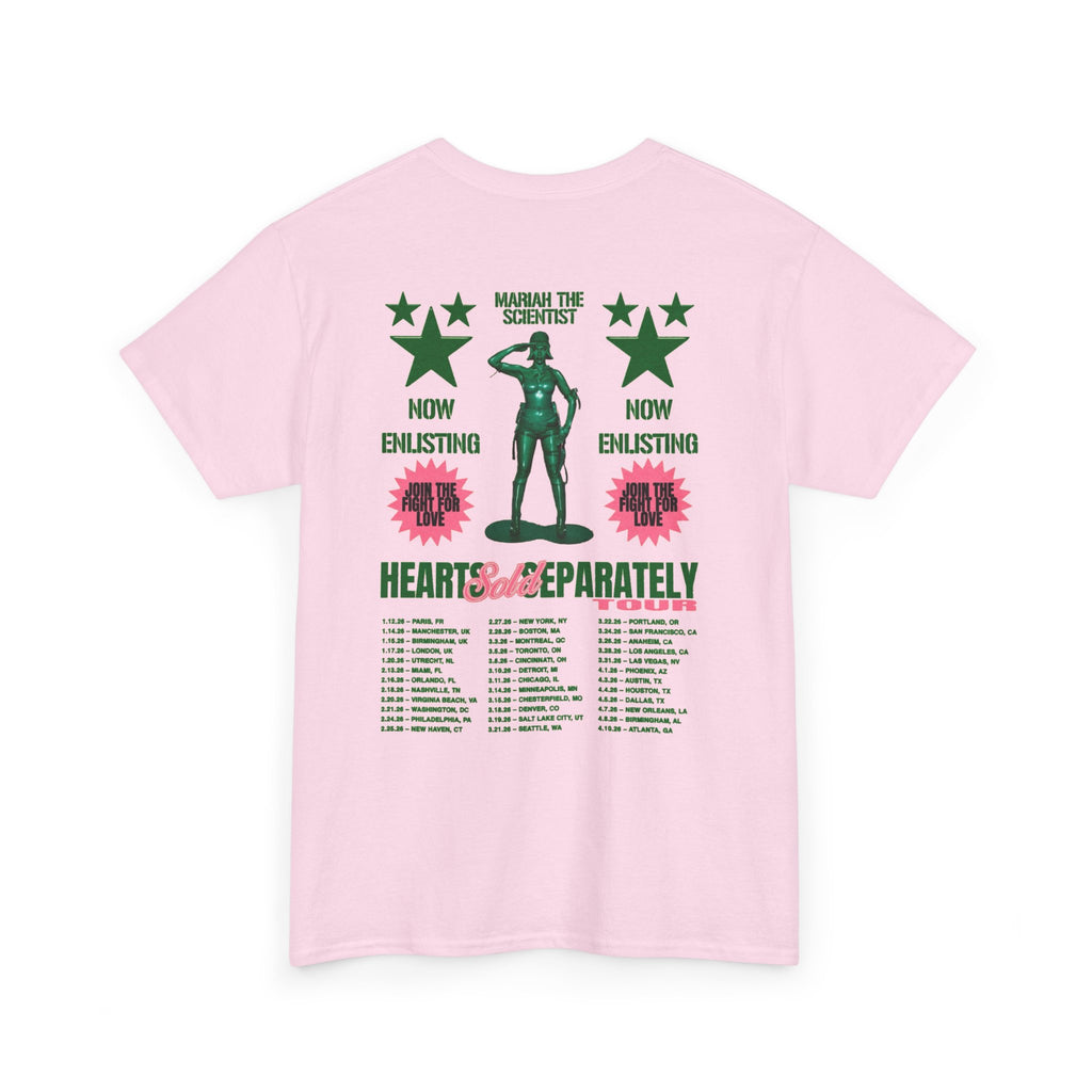 'Hearts Sold Separatedly' Green Soldier Vintage Pinup Design