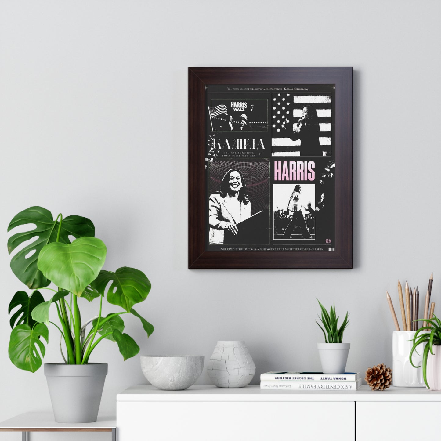 Framed Vertical Poster