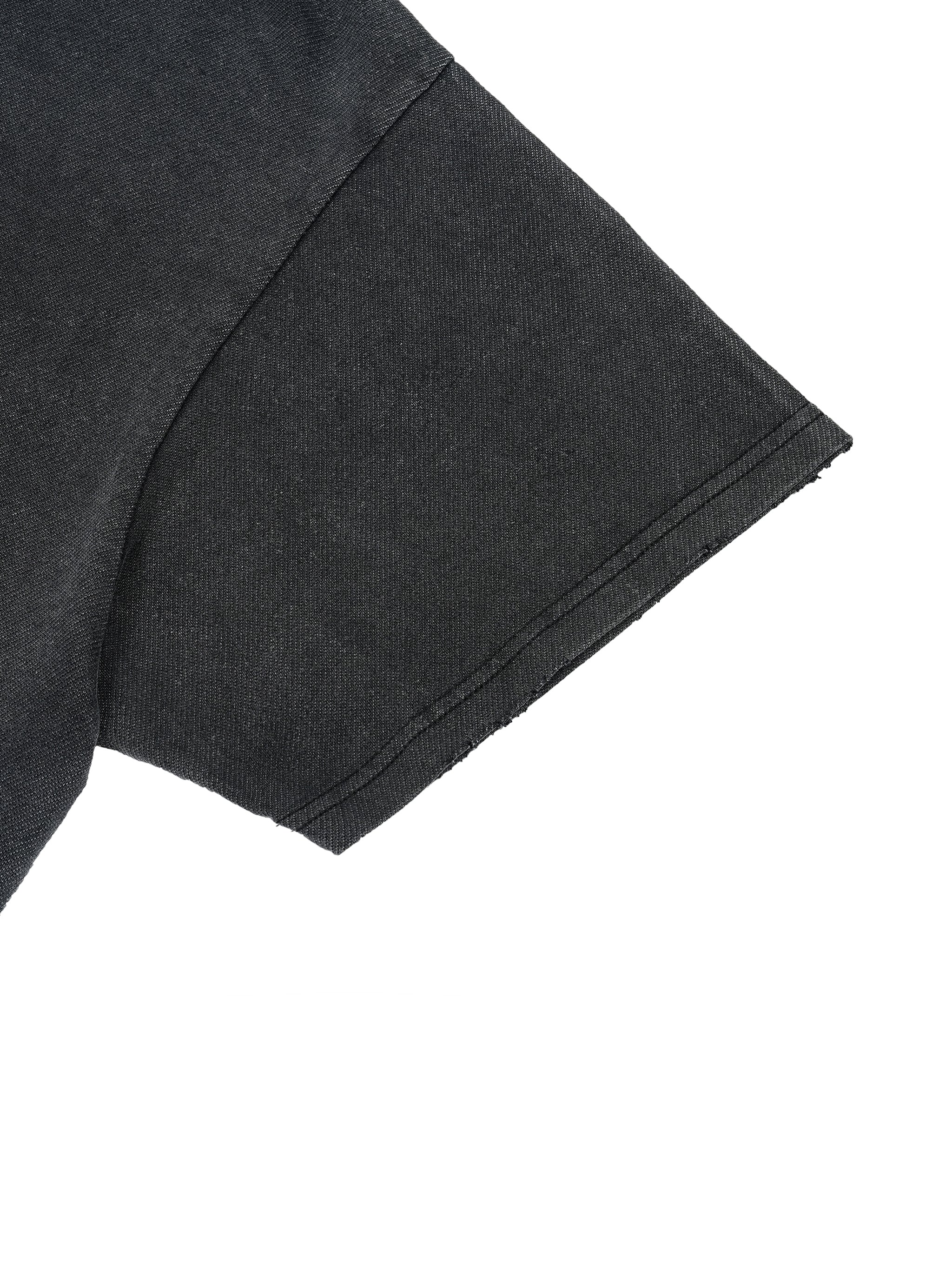 Mariah the Scientist Vintage Wash Boxy Distressed Hem T-Shirt